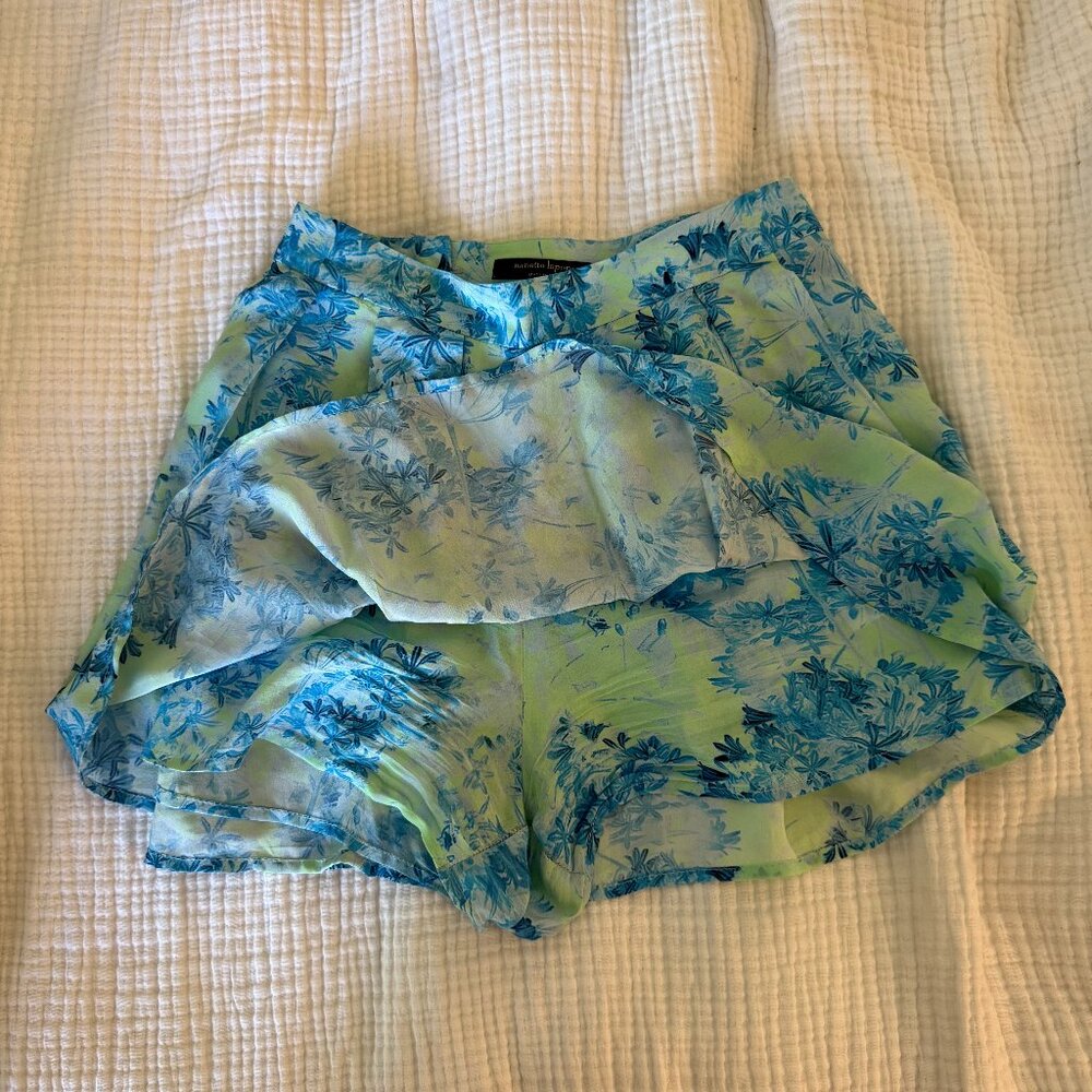 Nanette Lepore Silk Floral 2 Piece Set Summer Chic! - Picture 10 of 12